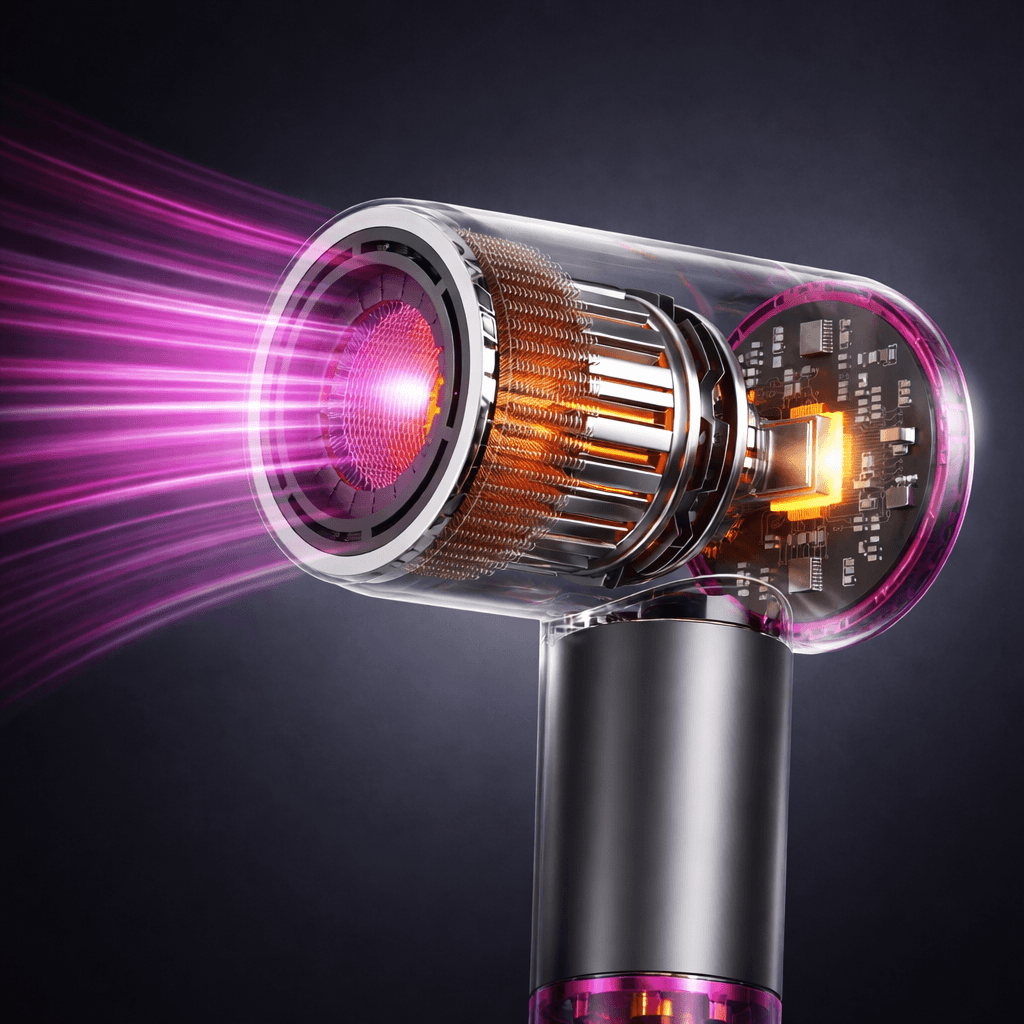 SHRATE Hair Drye - High-Speed Brushless Motor (160,000 RPM)